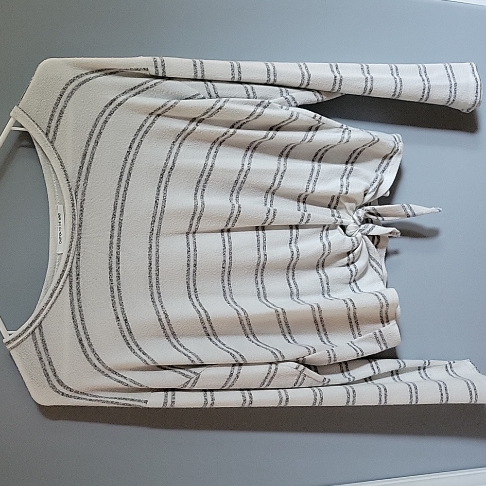 Stripped croptop